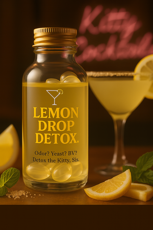 Lemon Drop Detox™ Boric Acid Vaginal Suppositories – For Odor, BV & Fresh Kitty Vibes