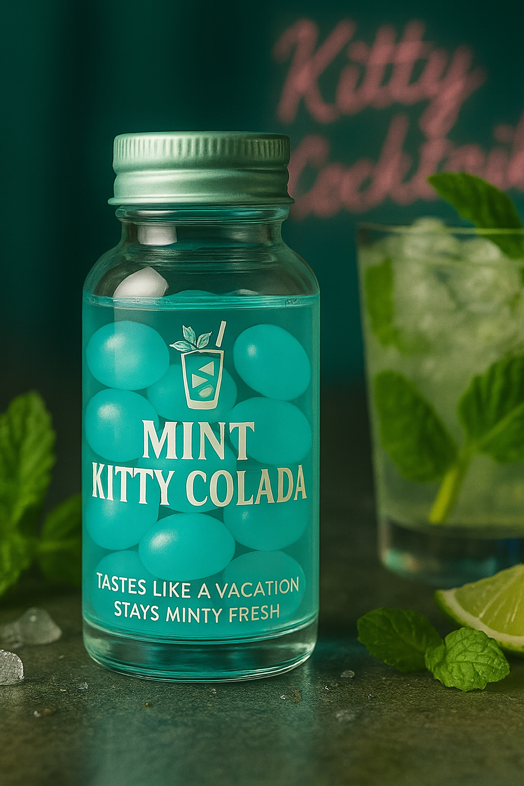 Mint Kitty Colada™: Vaginal Suppositories – Taste Like a Vacation, Stay Minty Fresh